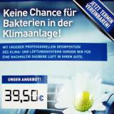 Keine Chance fr Bakterien in der Klimaanlage.